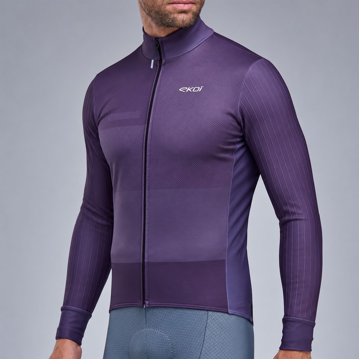VESTE THERMIQUE EKOI PERF STREAMLINE  PRUNE