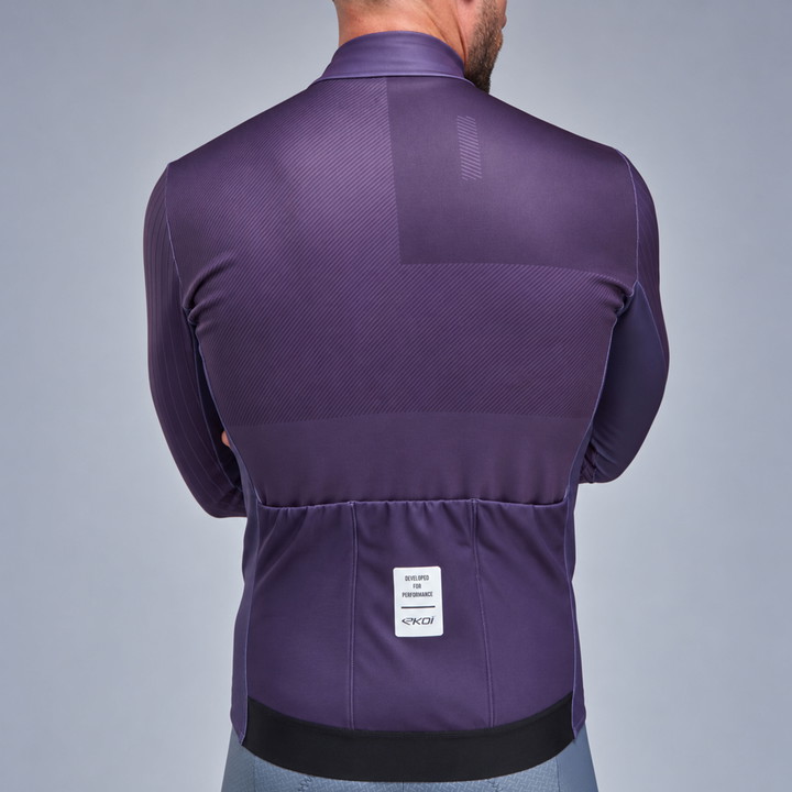 VESTE THERMIQUE EKOI PERF STREAMLINE  PRUNE
