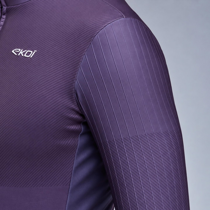 VESTE THERMIQUE EKOI PERF STREAMLINE  PRUNE