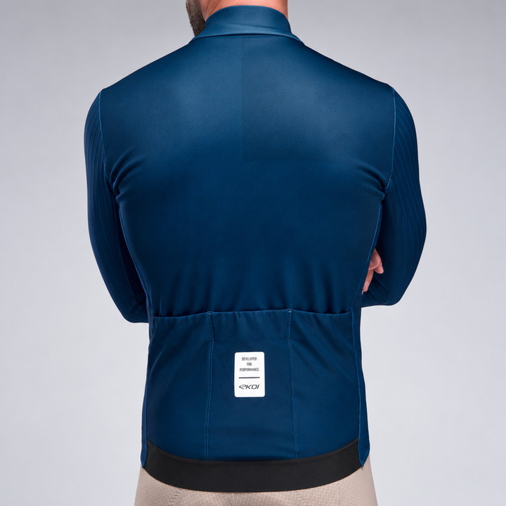 VESTE THERMIQUE EKOI PERF STREAMLINE  BLEU