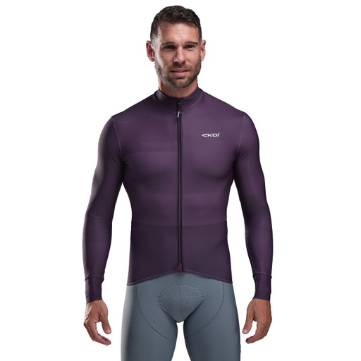 Maillot manches longues EKOI Perf STREAMLINE Prune
