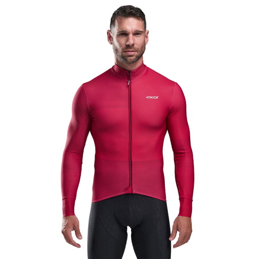 Maillot manches longues EKOI Perf STREAMLINE Rouge