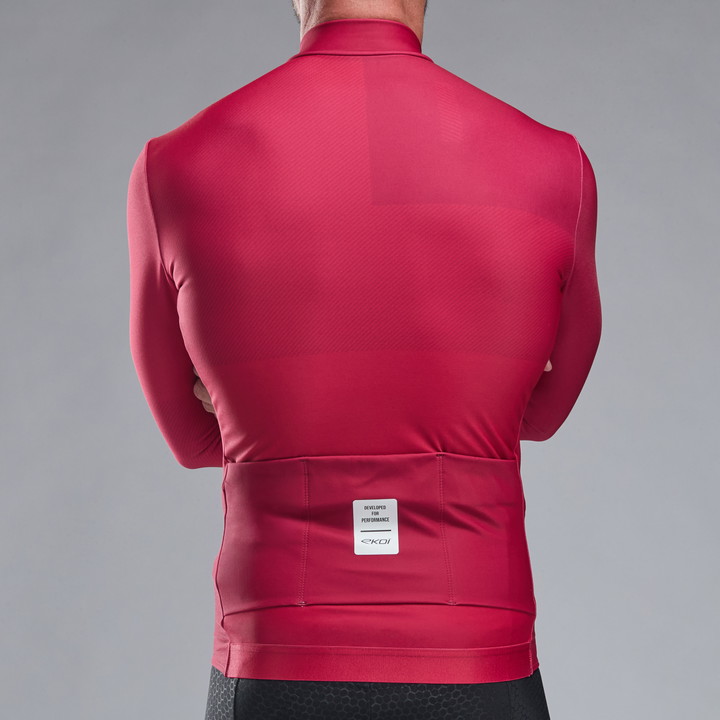 MAILLOT MANCHES LONGUES EKOI PERF STREAMLINE BORDEAUX