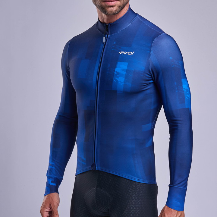 Maillot manches longues EKOI Perf CLIMB Marine