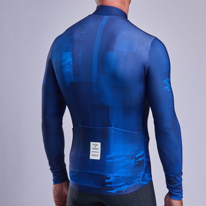 Maillot manches longues EKOI Perf CLIMB Marine