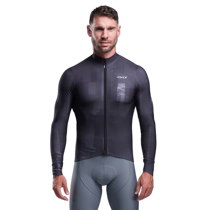 Maillot manches longues EKOI Perf CLIMB Noir