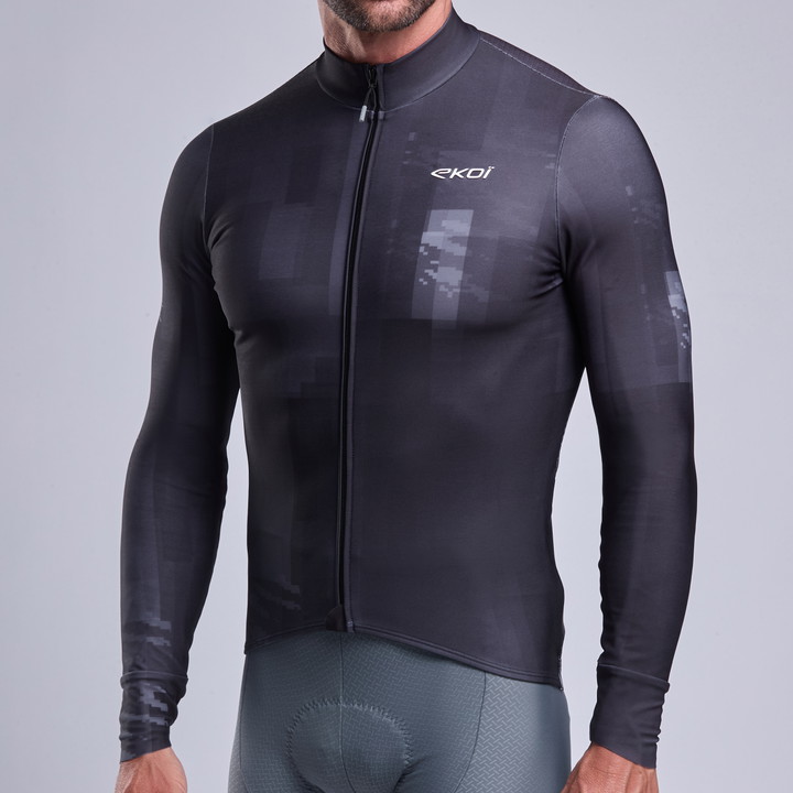 Maillot manches longues EKOI Perf CLIMB Noir