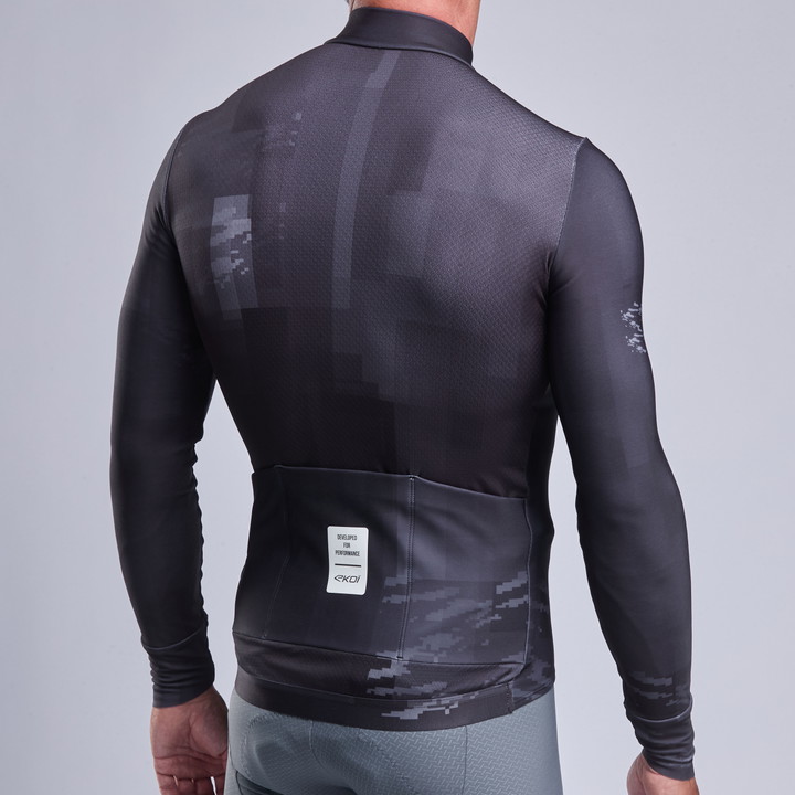 Maillot manches longues EKOI Perf CLIMB Noir
