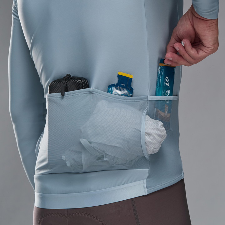 MAILLOT MANCHES LONGUES EKOI PERF CARGO ADVENTURE SILVER