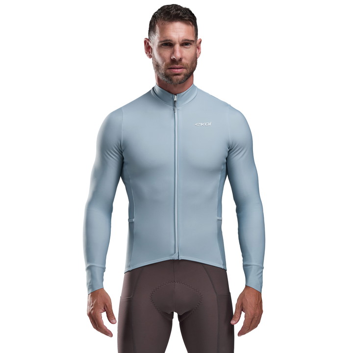 MAILLOT MANCHES LONGUES EKOI PERF CARGO ADVENTURE SILVER