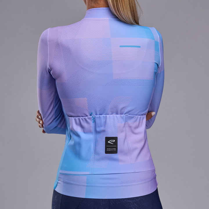 MAILLOT MANCHES LONGUES Femme EKOI PERF BOLD Lilas