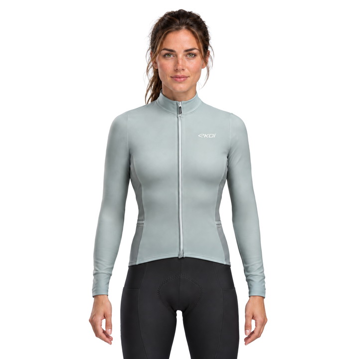 MAILLOT MANCHES LONGUES FEMME EKOI PERF CARGO ODYSSEY TAUPE