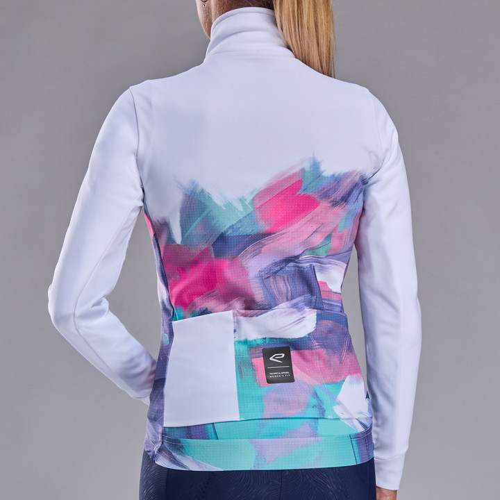 VESTE THERMIQUE Femme PERF EKOI PAINTED Blanc