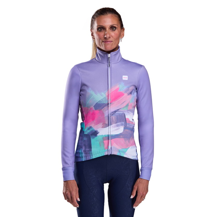 VESTE THERMIQUE Femme PERF EKOI PAINTED Lilas