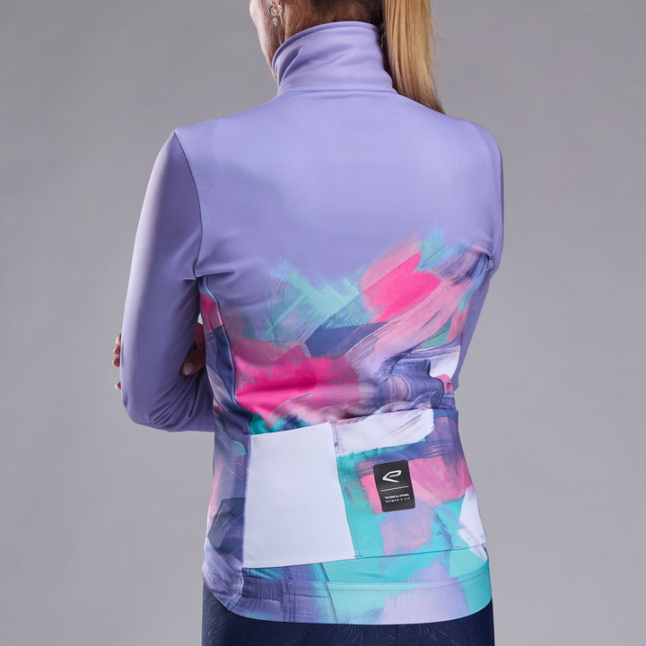 VESTE THERMIQUE Femme PERF EKOI PAINTED Lilas