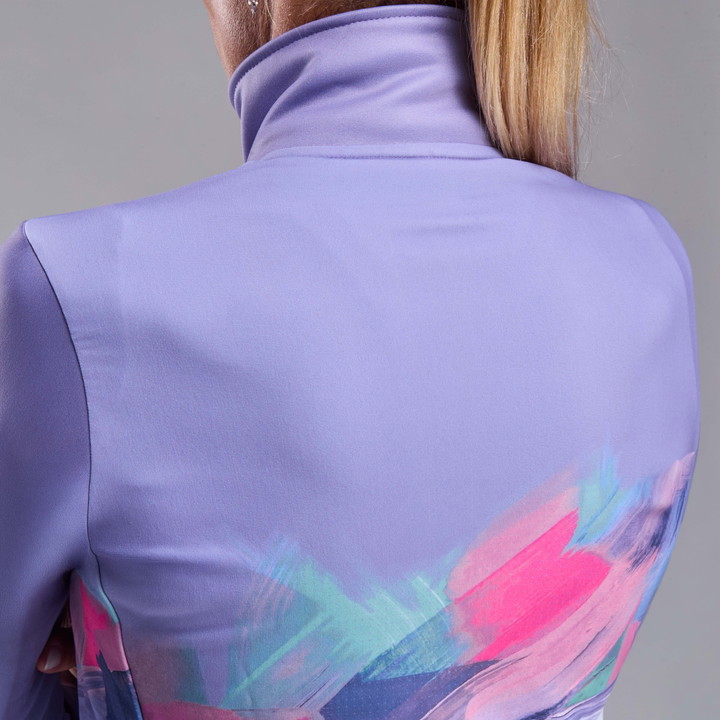 VESTE THERMIQUE Femme PERF EKOI PAINTED Lilas