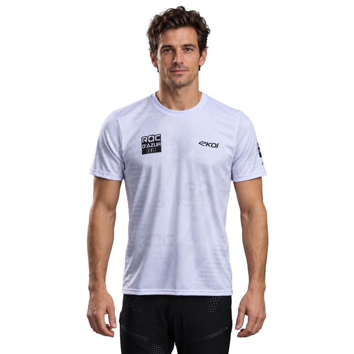 ROC D'AZUR 2026 - TSHIRT MC BLANC