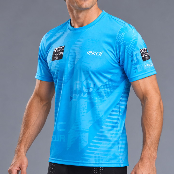 ROC D'AZUR 2026 - TSHIRT MC  BLEU