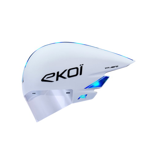Helm EKOI Racing TRI AERO LTD Holo Wit Blauw