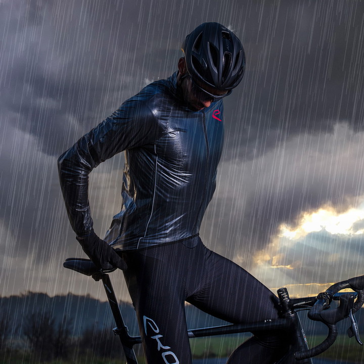 Veste de pluie EKOI SHARK Noire